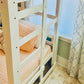 Twin XL Loft Bed over Two Twin Beds (TP-12620)