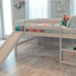 Full Loft Bed with Slide (LB-2102)