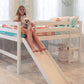 Full Loft Bed with Slide (LB-2102)